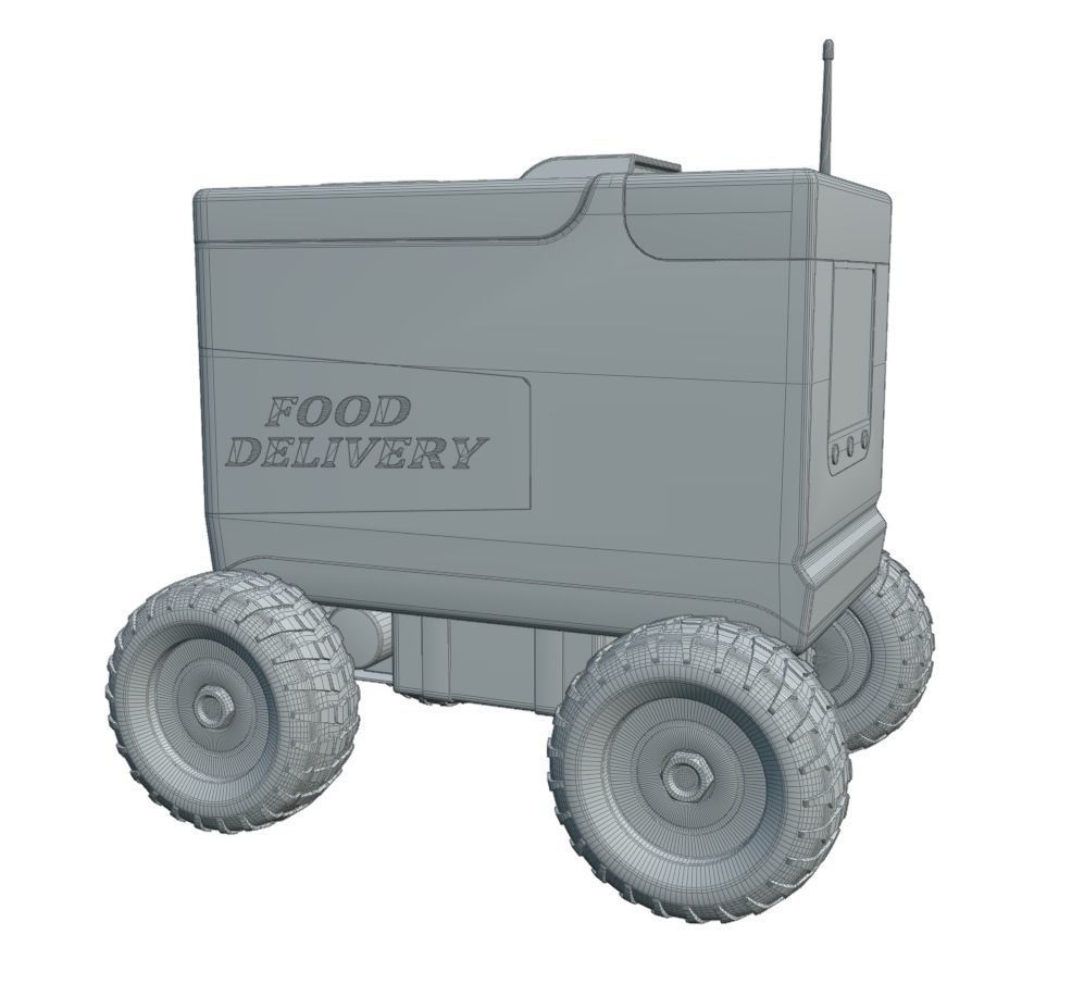 Food Delivery Robot 3D model_16