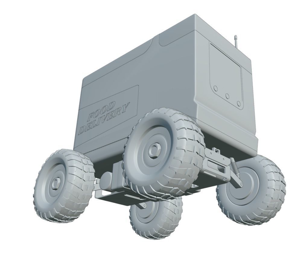 Food Delivery Robot 3D model_14