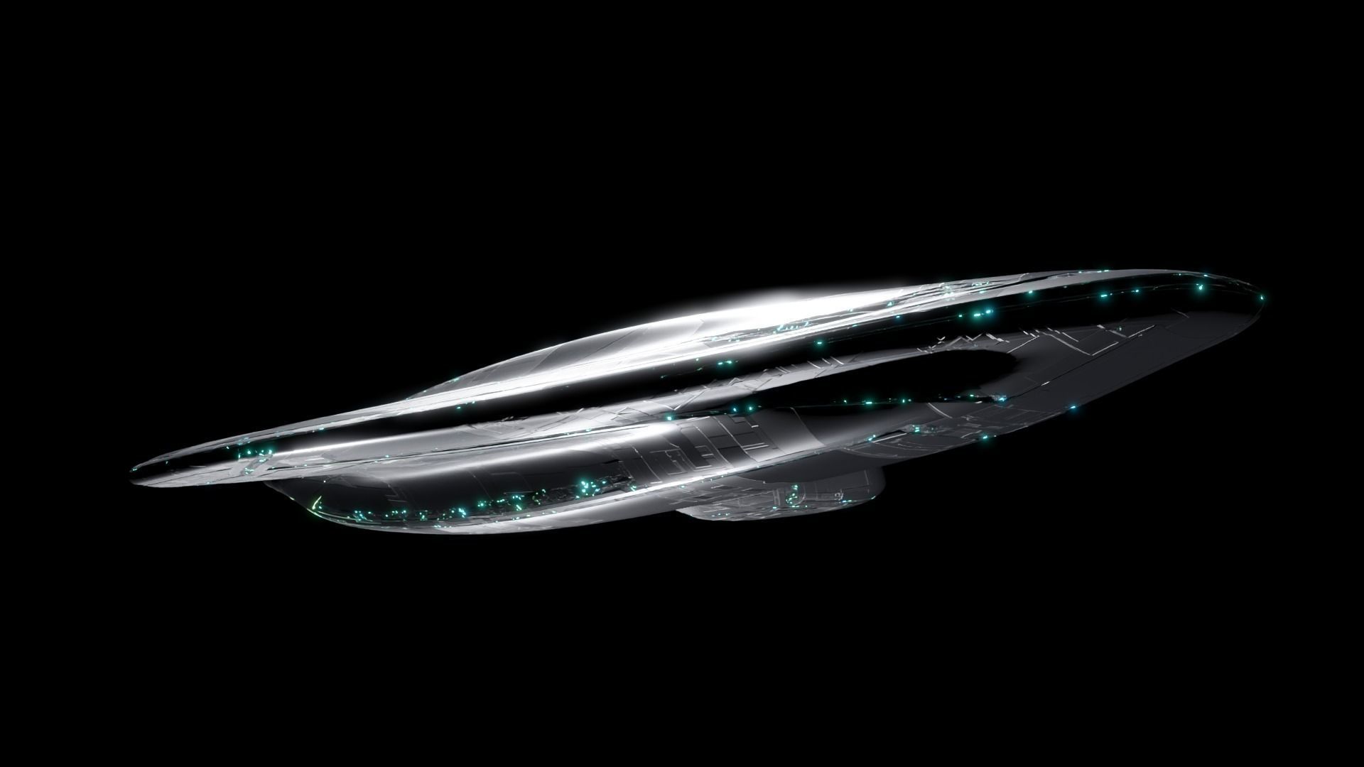 Mothership - Capitalship 3D model_7