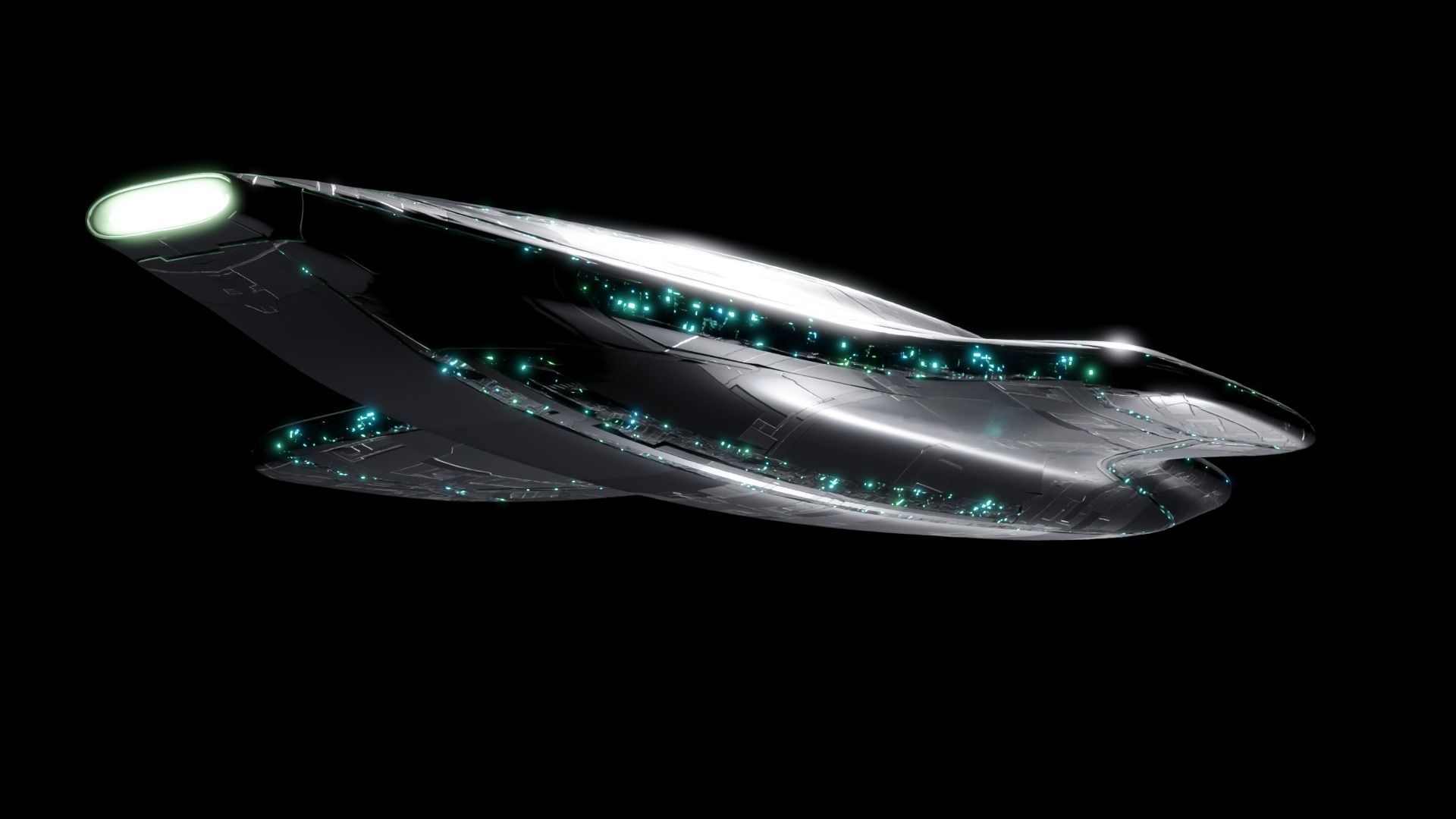 Mothership - Capitalship 3D model_6