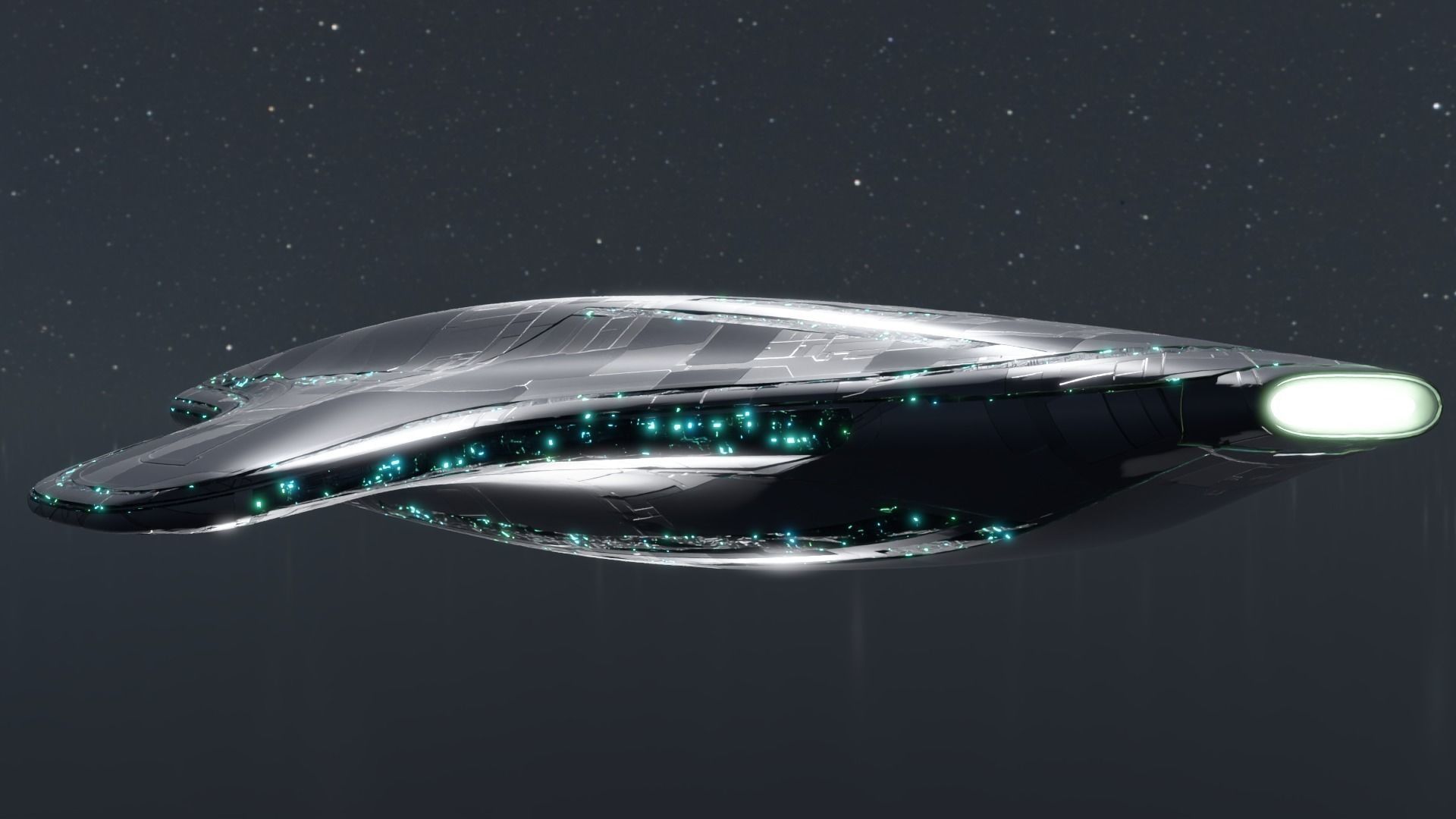 Mothership - Capitalship 3D model_13