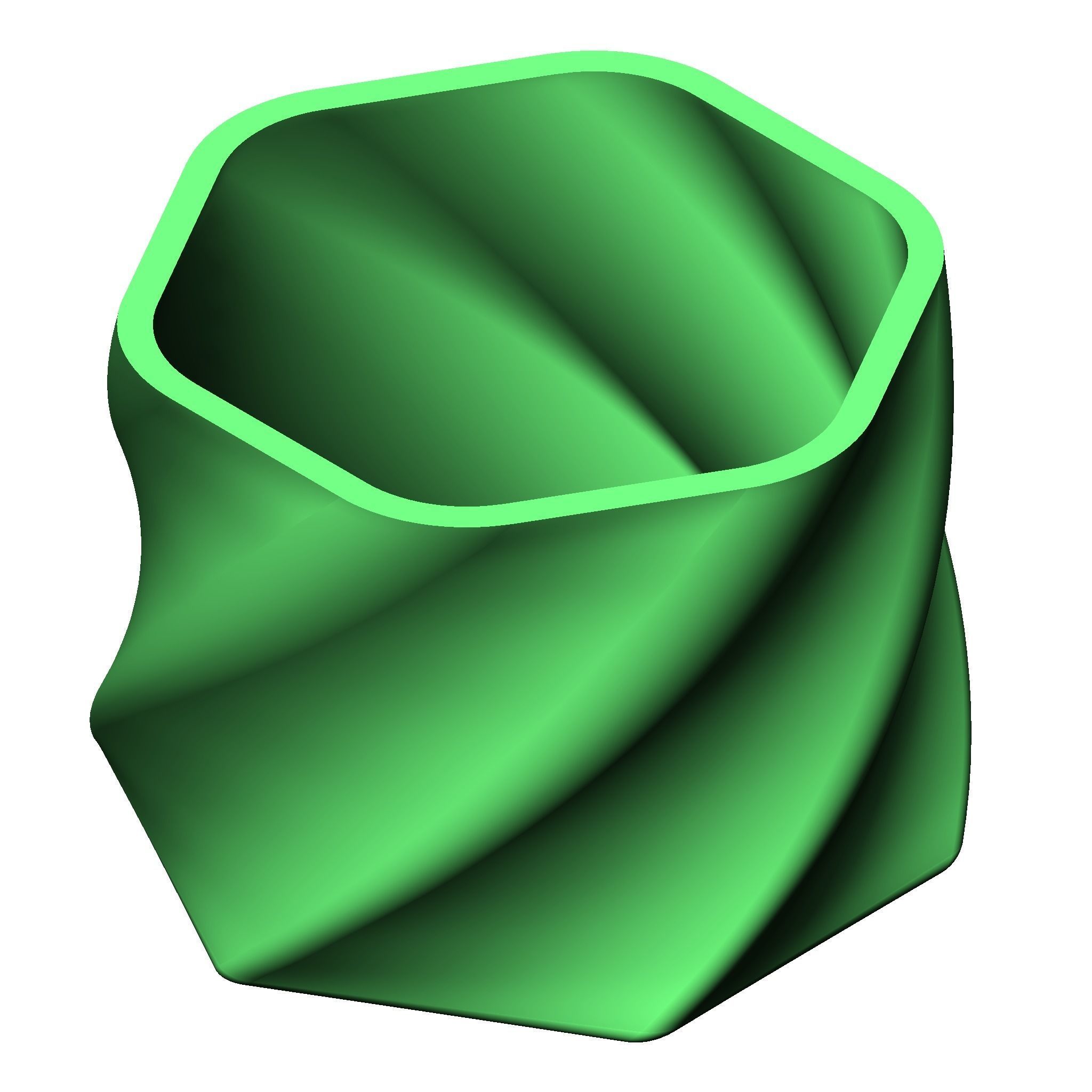 Flower Pot 3d model for 3d printing 3D print model_2