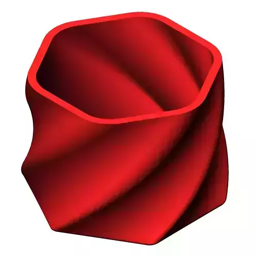 Flower Pot 3d model for 3d printing