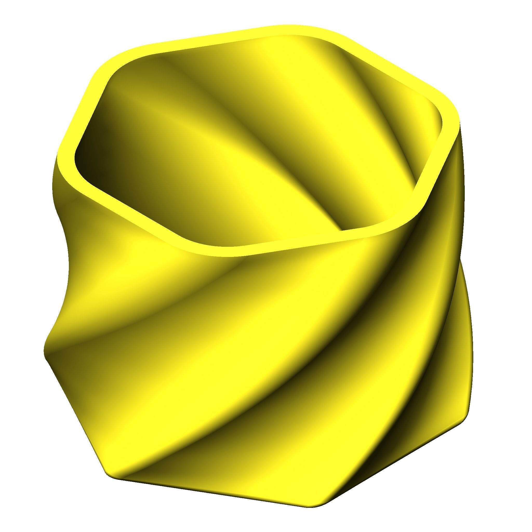 Flower Pot 3d model for 3d printing 3D print model_3