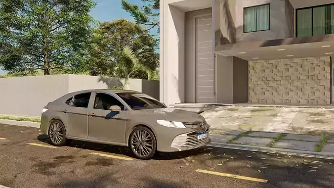 corolla car scene in lumion 3D model 3D model 3D model