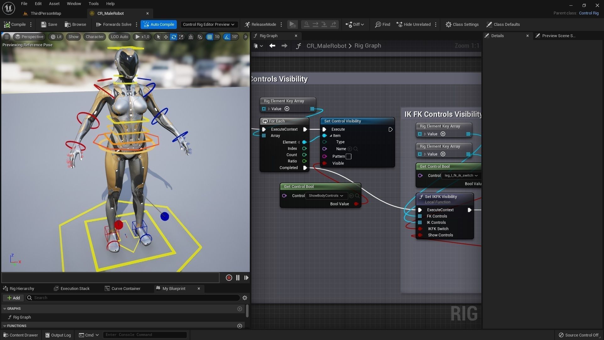 Sci-Fi Female 4 Low-poly 3D model_18