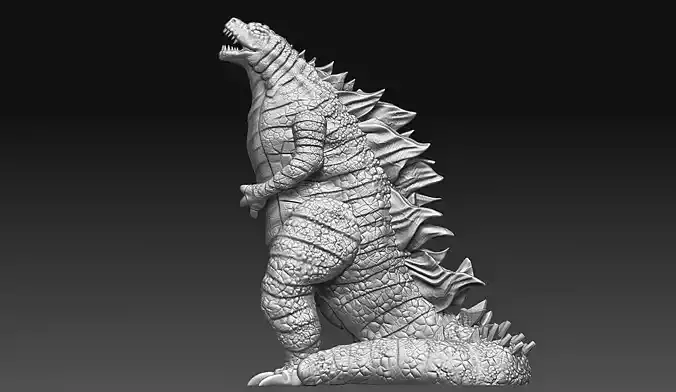 Godzilla 3D print model