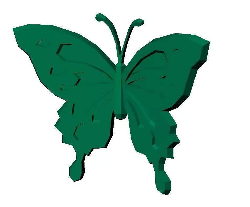 Butterfly Free 3D print model