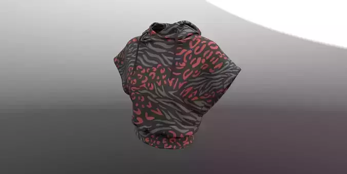 Female Hoodie PBR 4k