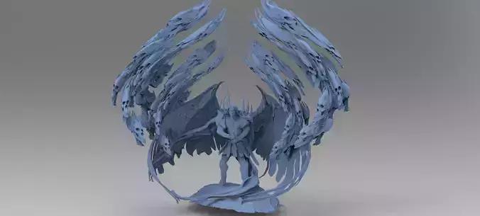 Arch Angel Michael with heads