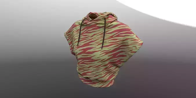 Female Hoodie PBR 4k