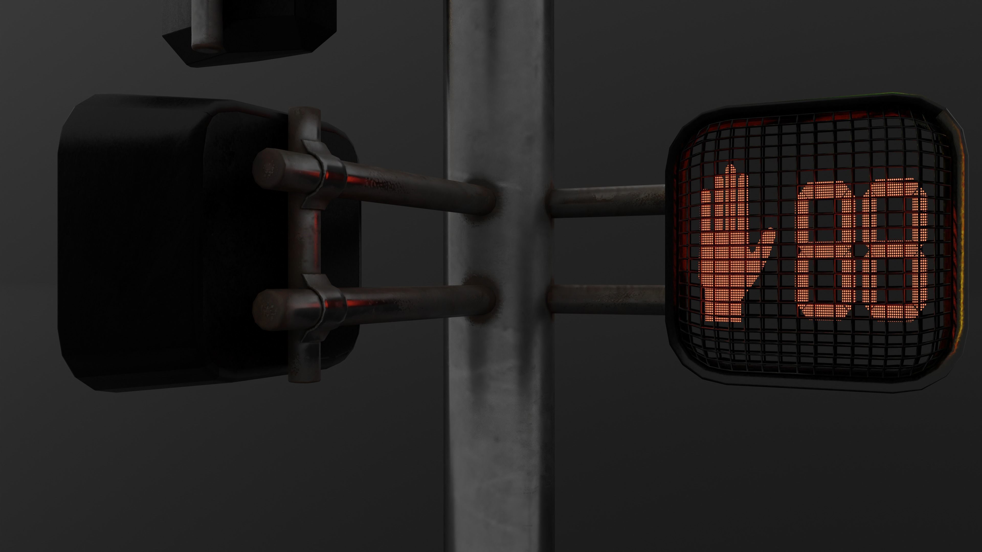 Traffic Lights 3D model_2