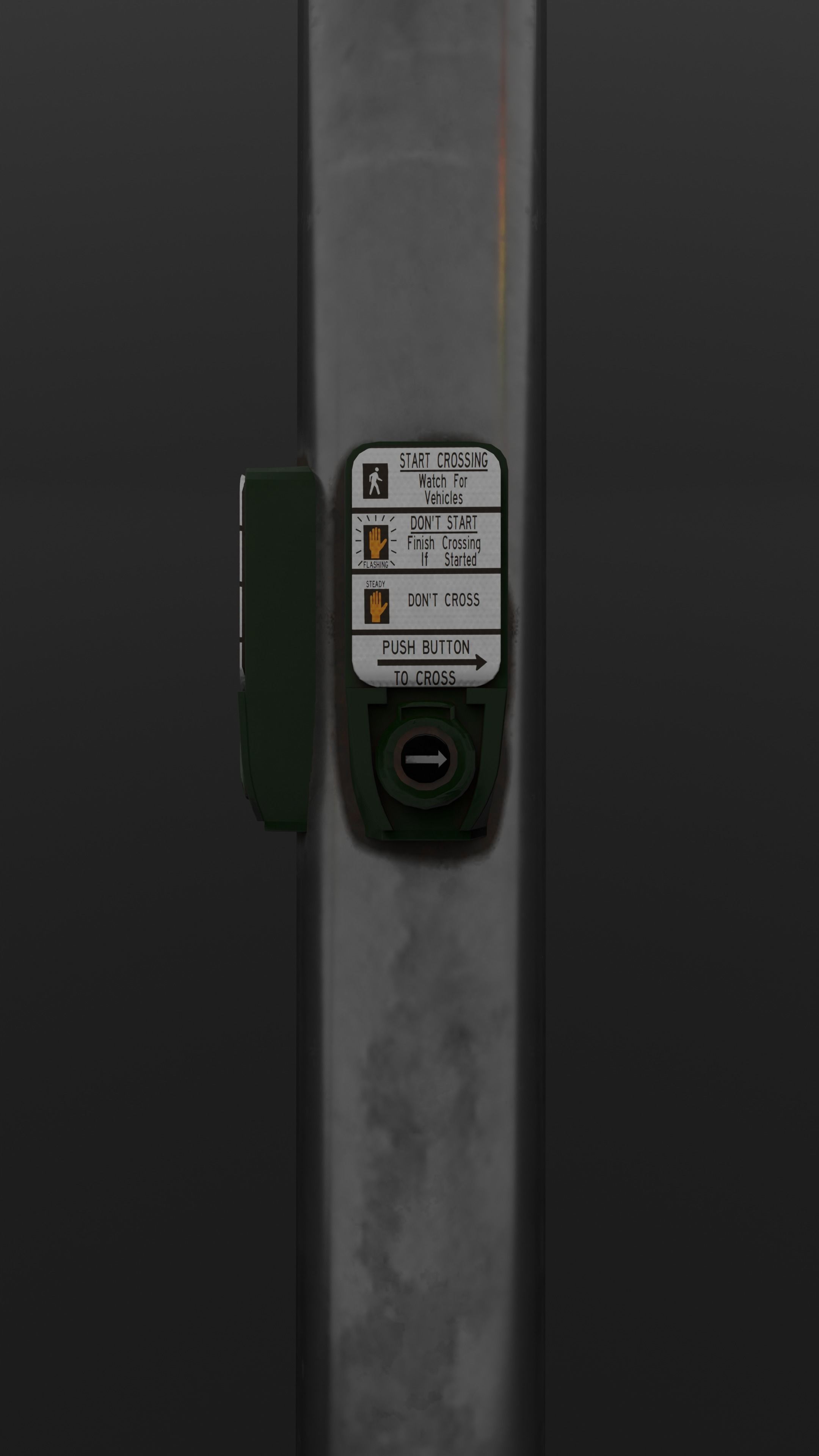 Traffic Lights 3D model_3