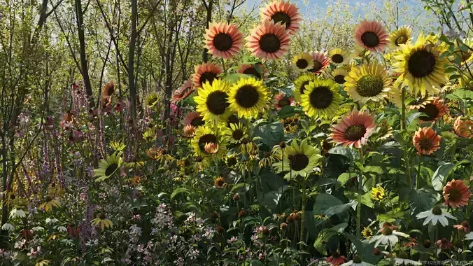 Maxtree Plant Models Vol 145 - Mesh