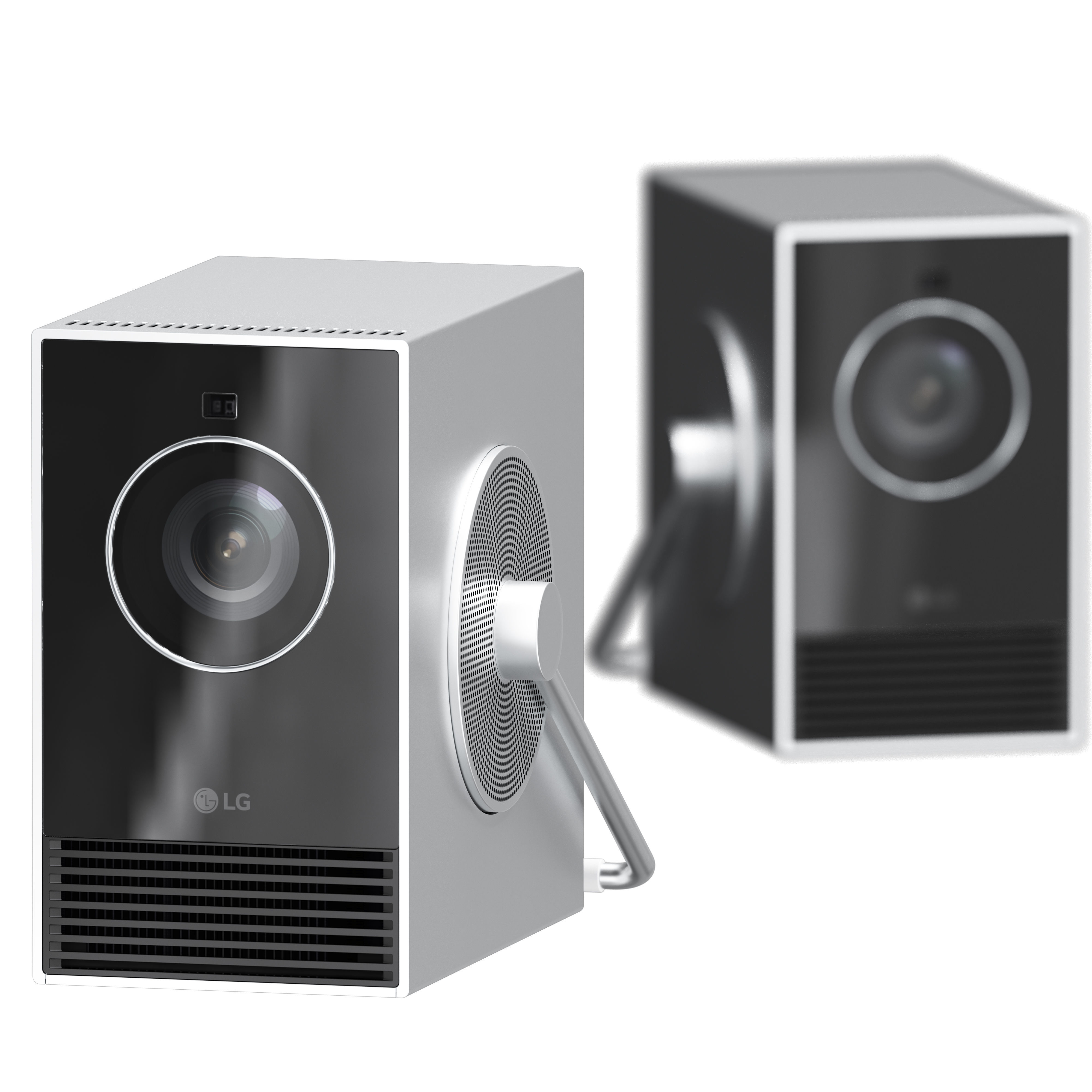 LG cinebeam cube 3D model_4