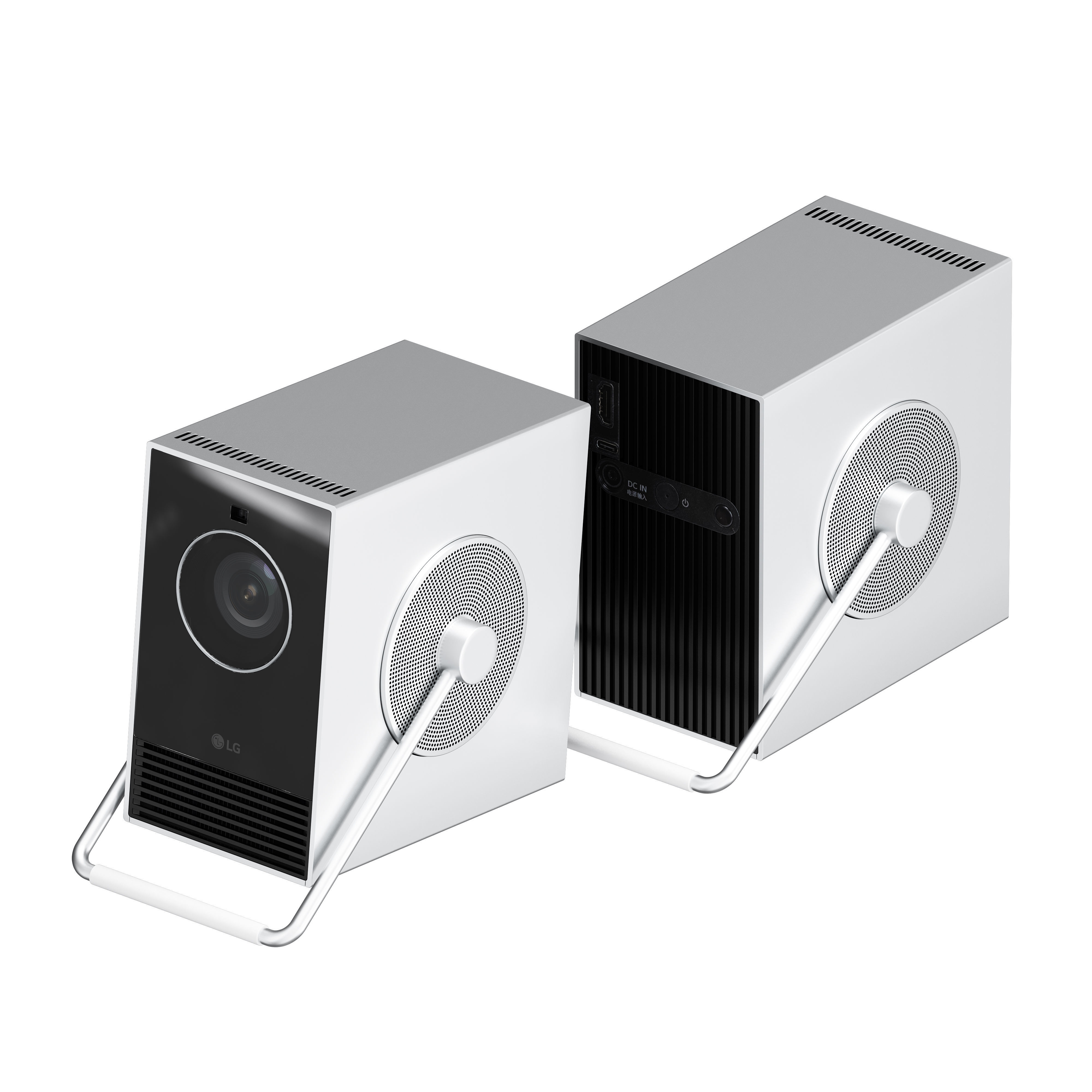 LG cinebeam cube 3D model_3