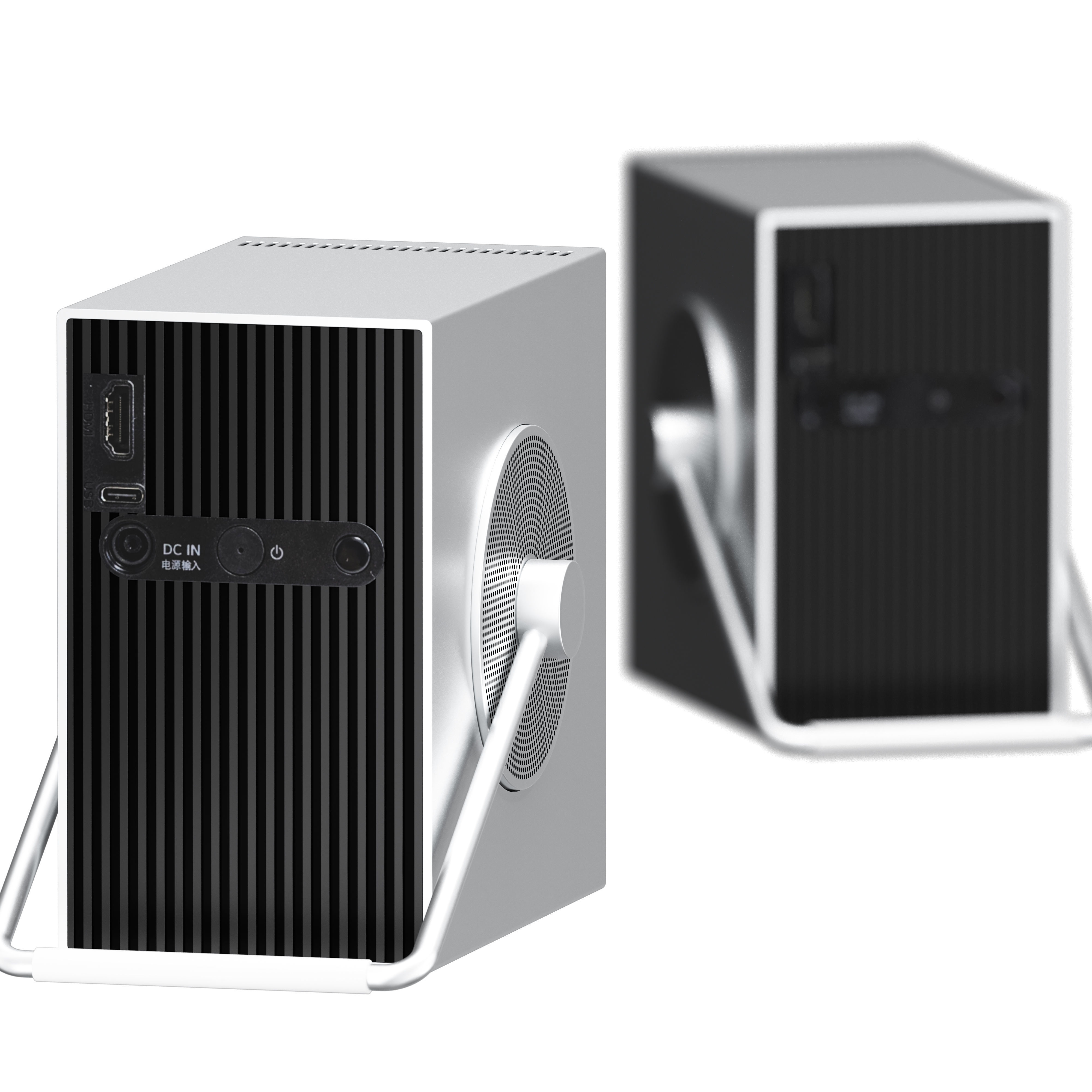 LG cinebeam cube 3D model_6