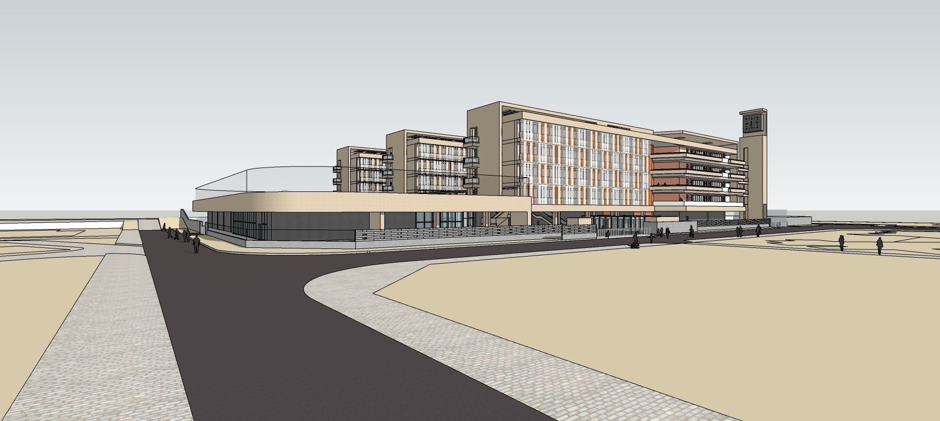 School-Orange 3D model_12