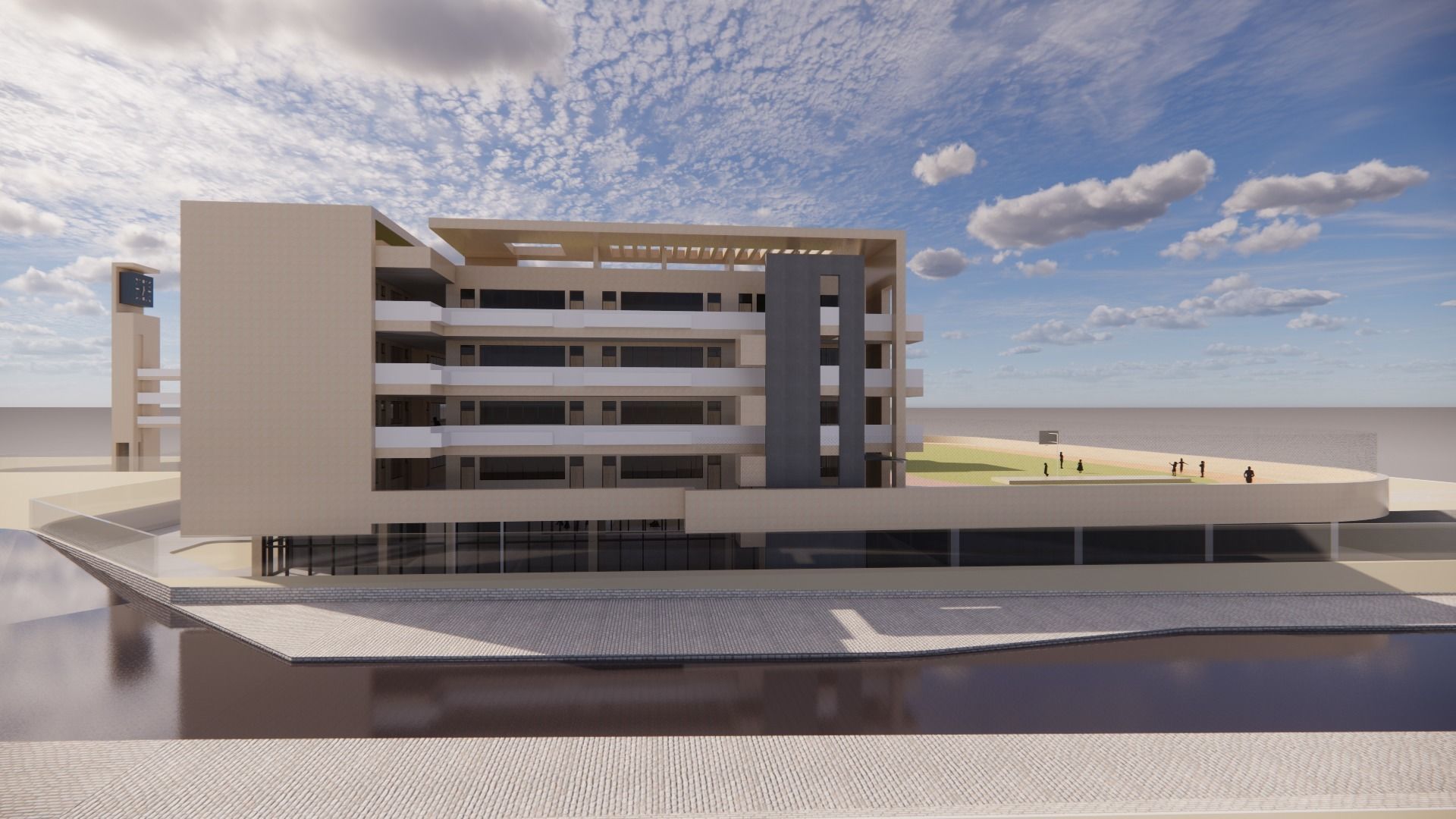 School-Orange 3D model_5