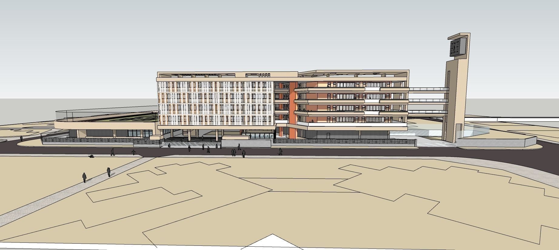 School-Orange 3D model_22