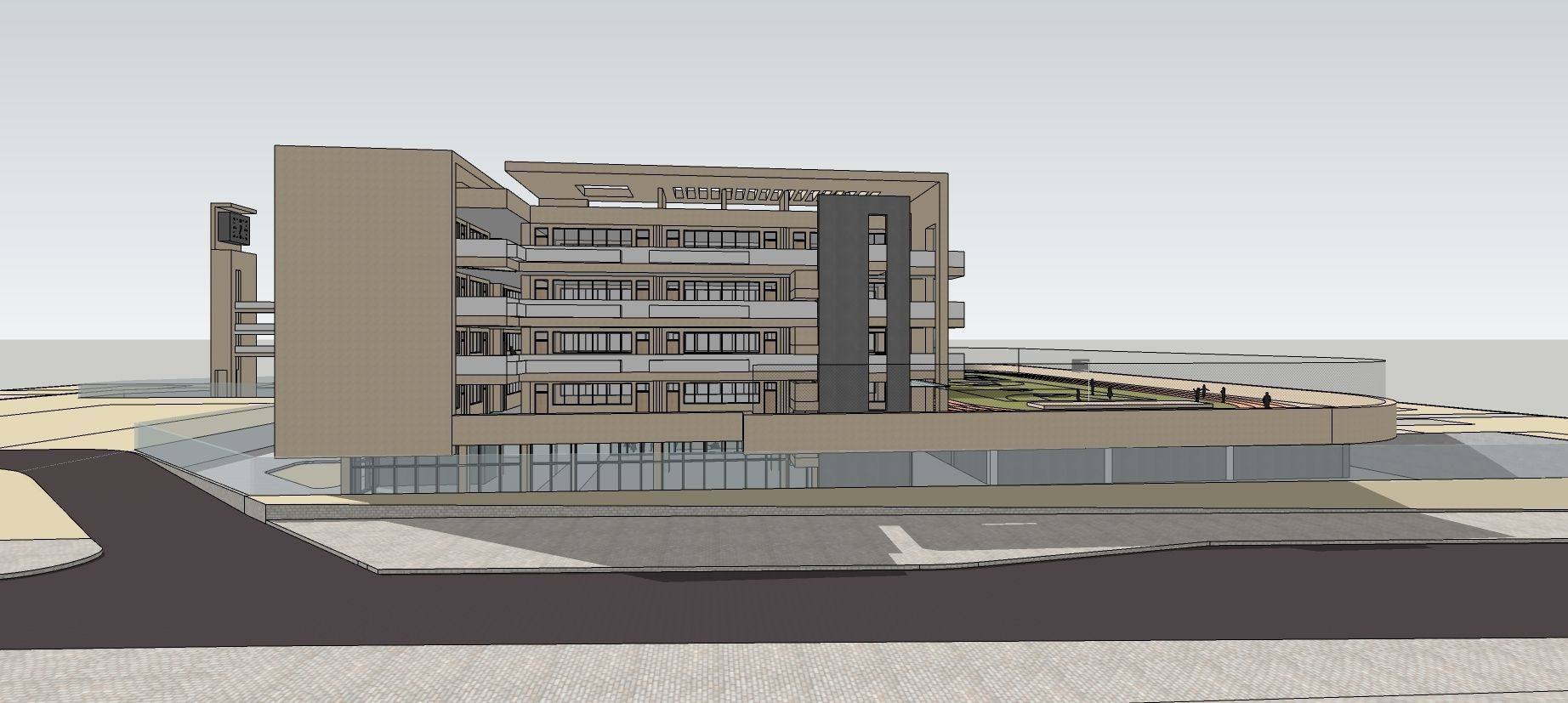 School-Orange 3D model_13