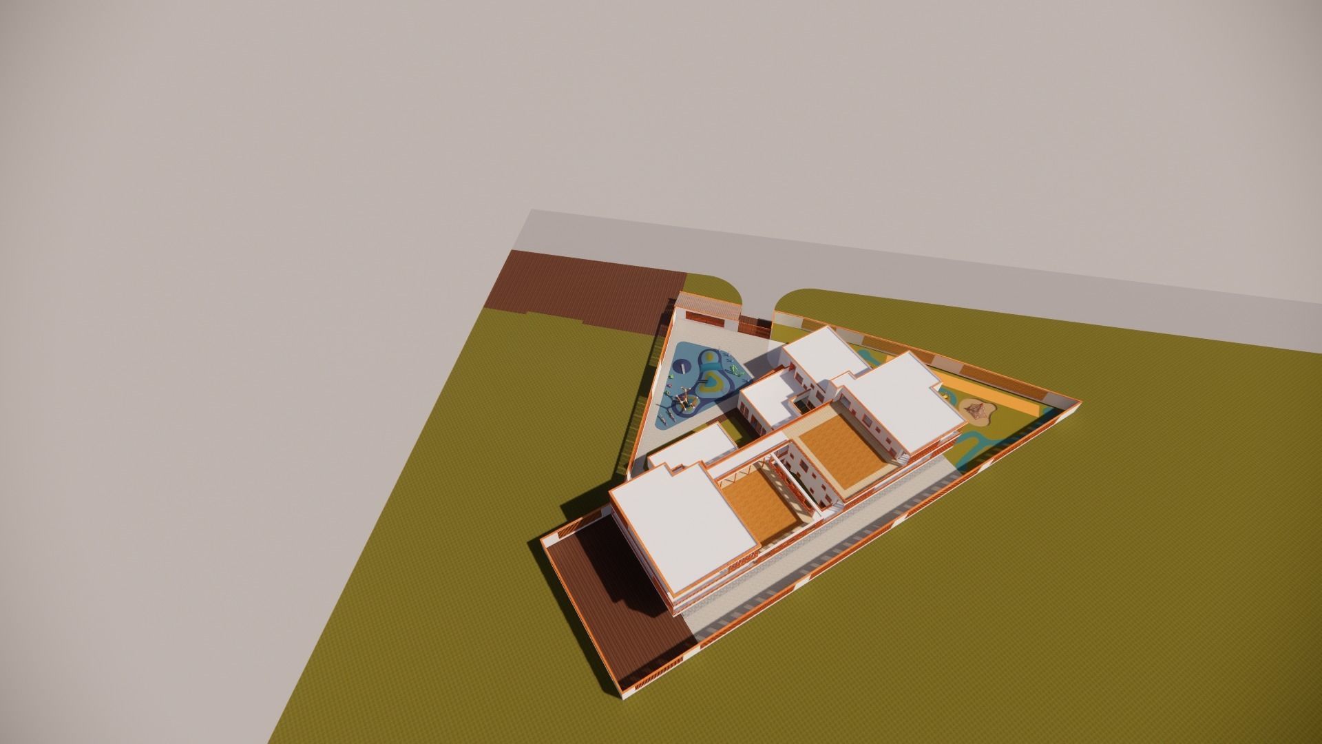 Kindergarten-GREEN WONDERLAN 3D model_8