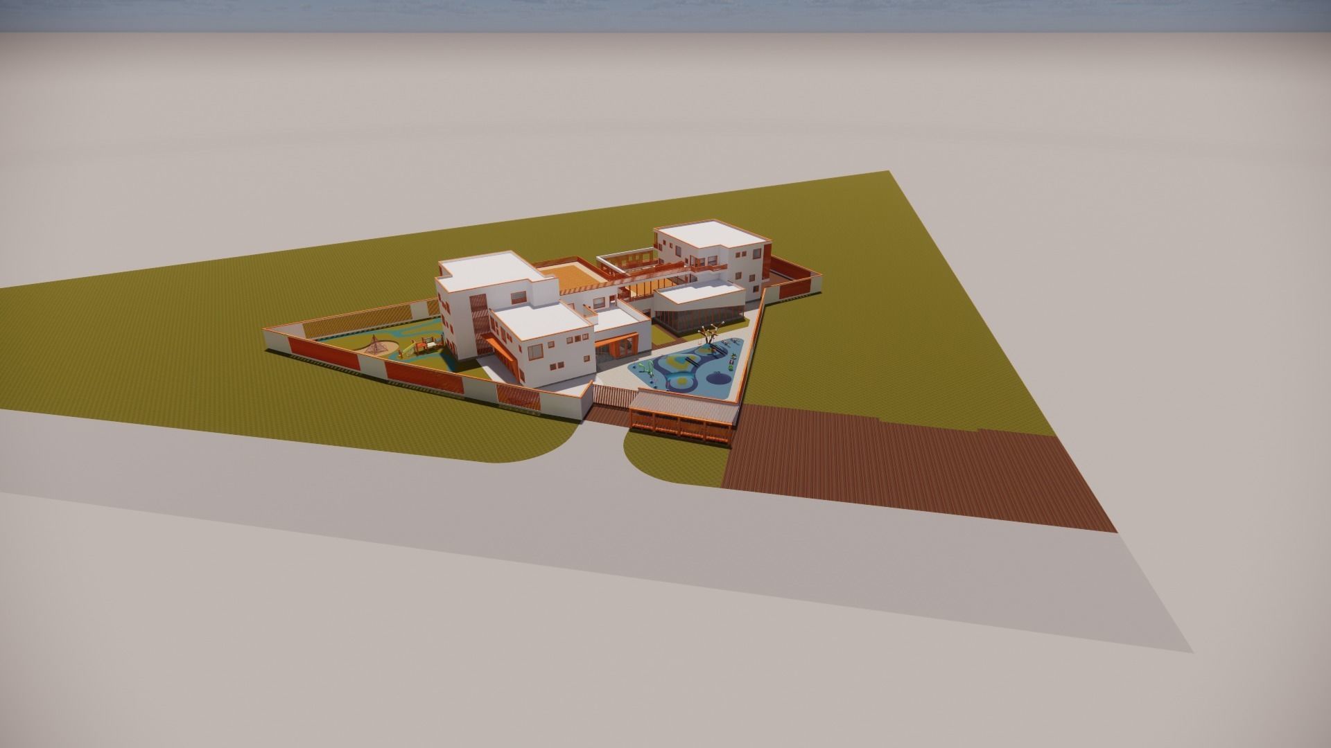 Kindergarten-GREEN WONDERLAN 3D model_5