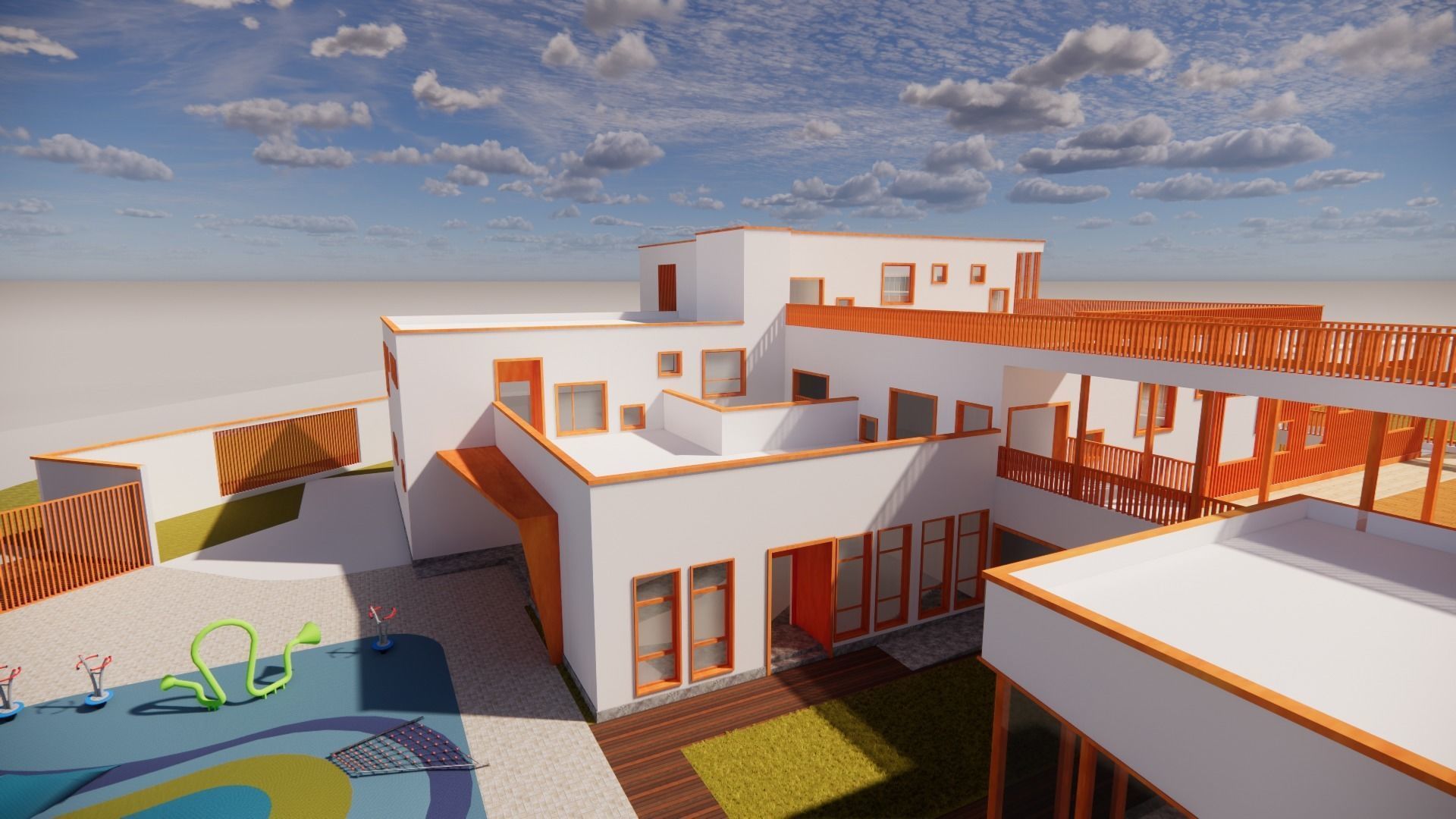 Kindergarten-GREEN WONDERLAN 3D model_3