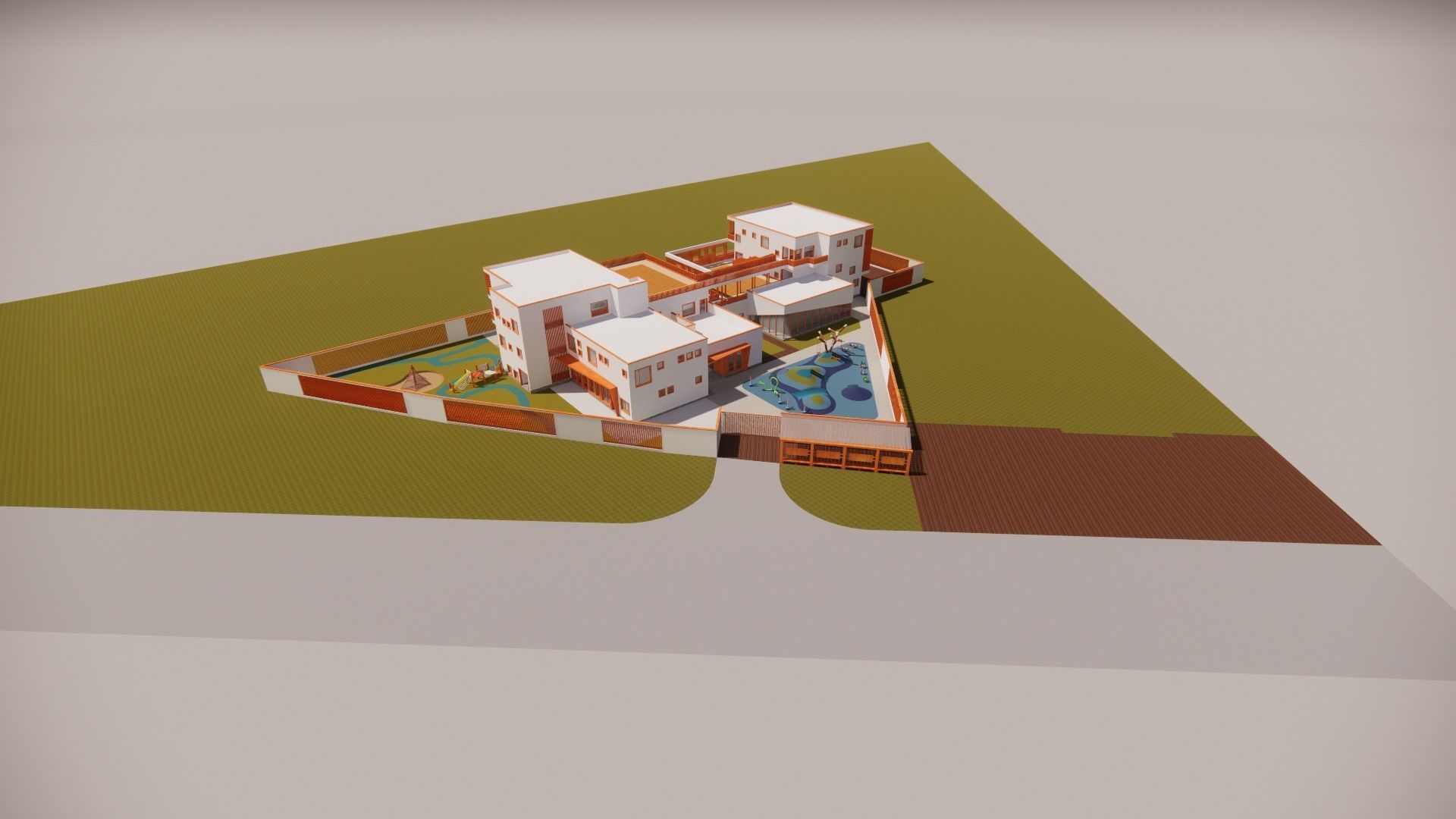 Kindergarten-GREEN WONDERLAN 3D model_11