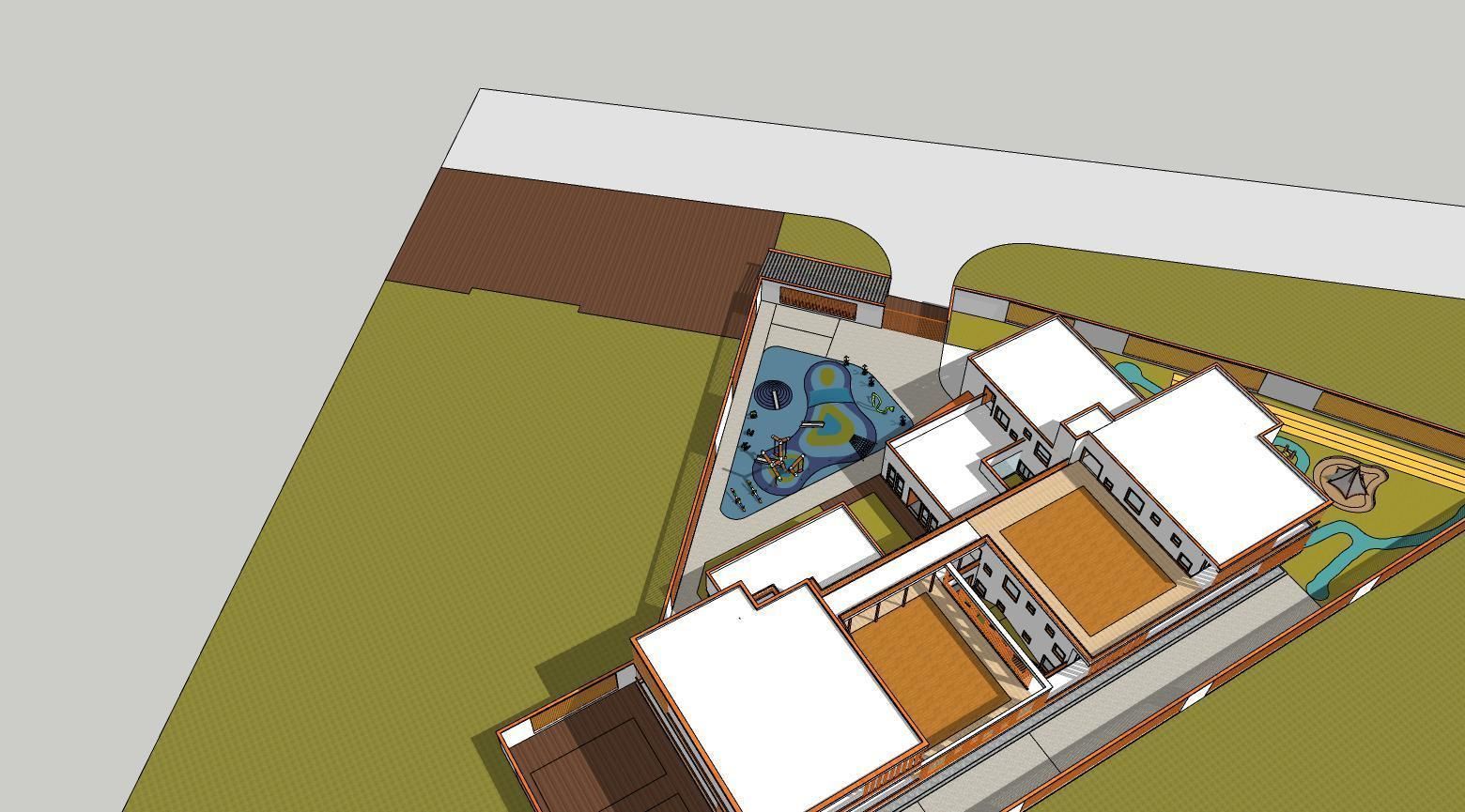 Kindergarten-GREEN WONDERLAN 3D model_1