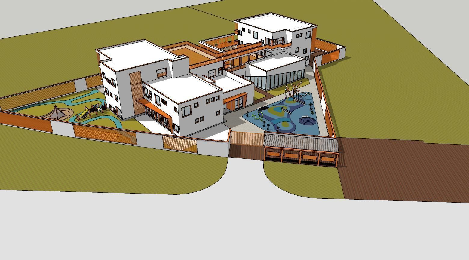 Kindergarten-GREEN WONDERLAN 3D model_20