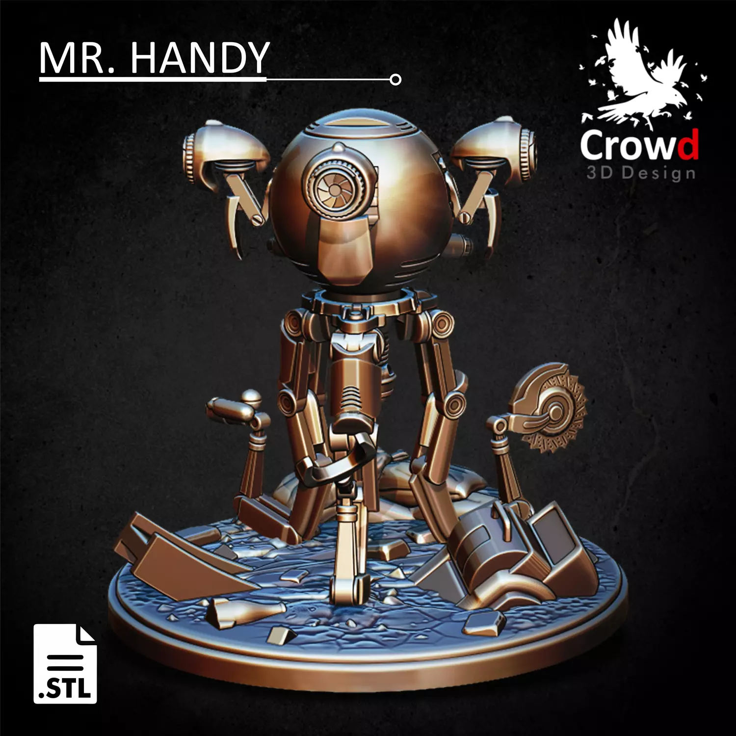 Mister Handy 3D print model_0