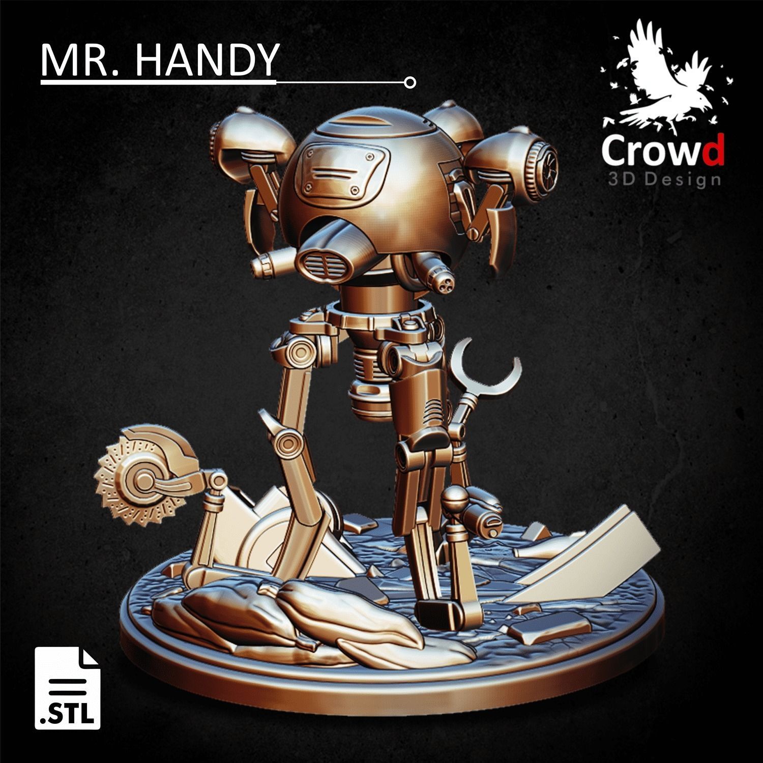 Mister Handy 3D print model_1