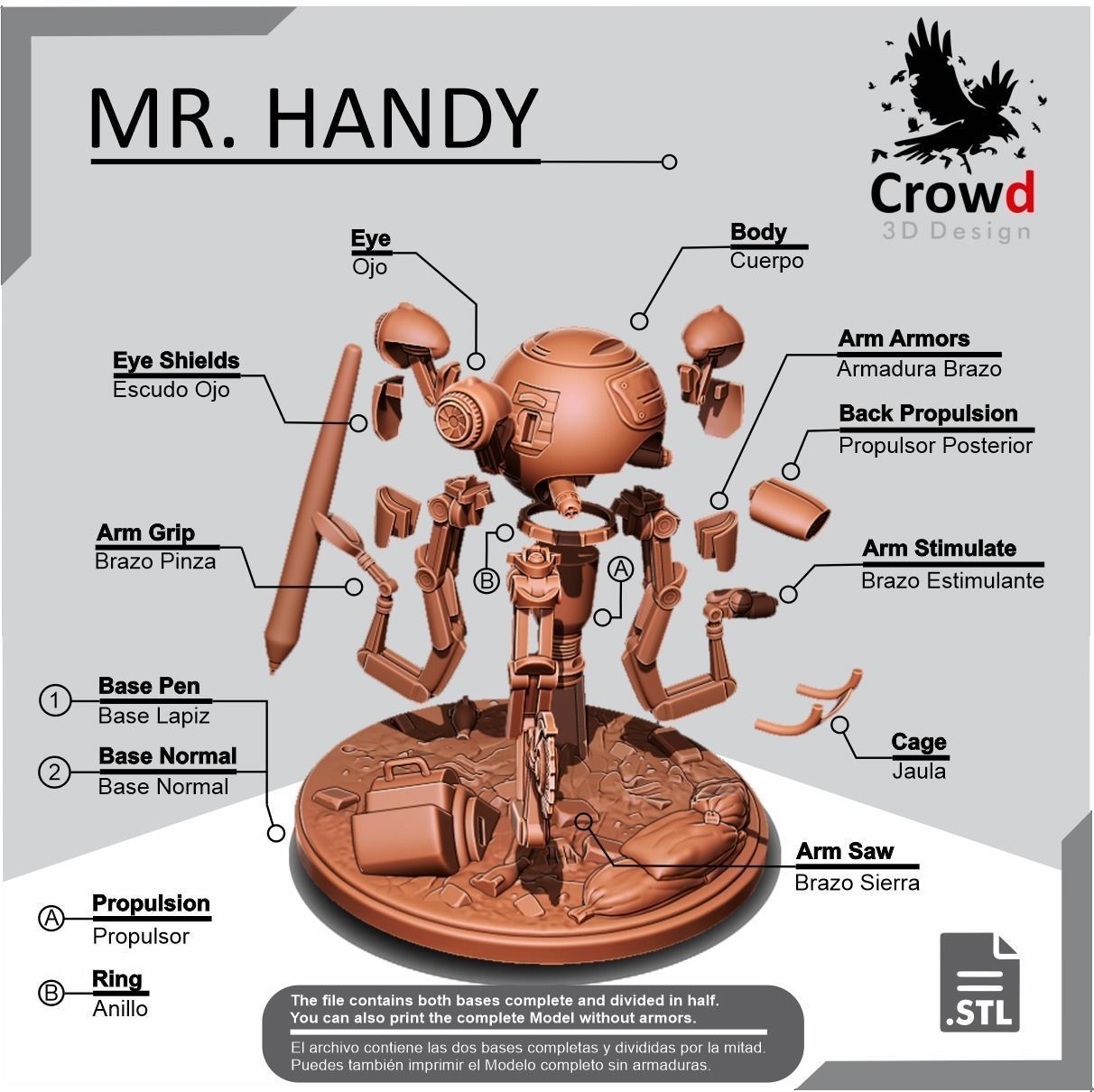 Mister Handy 3D print model_2