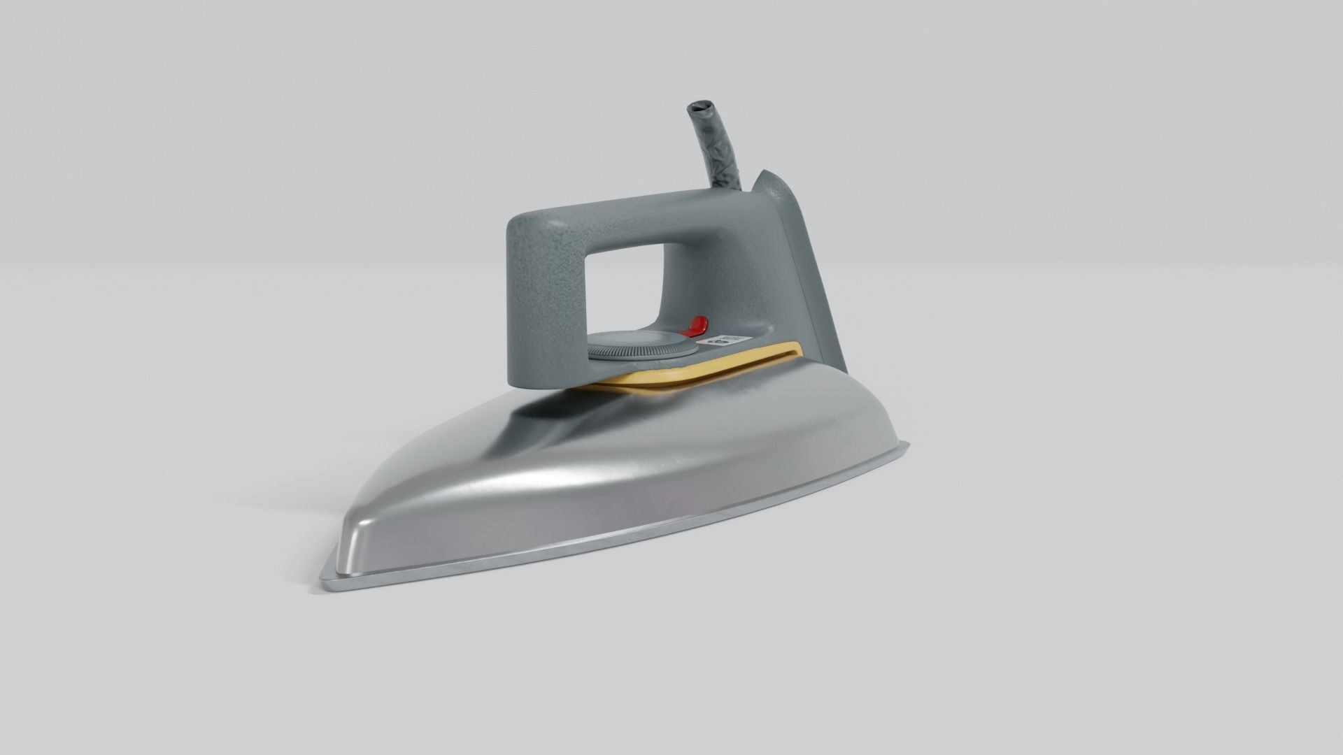 Pressing Iron Low-poly 3D model_3