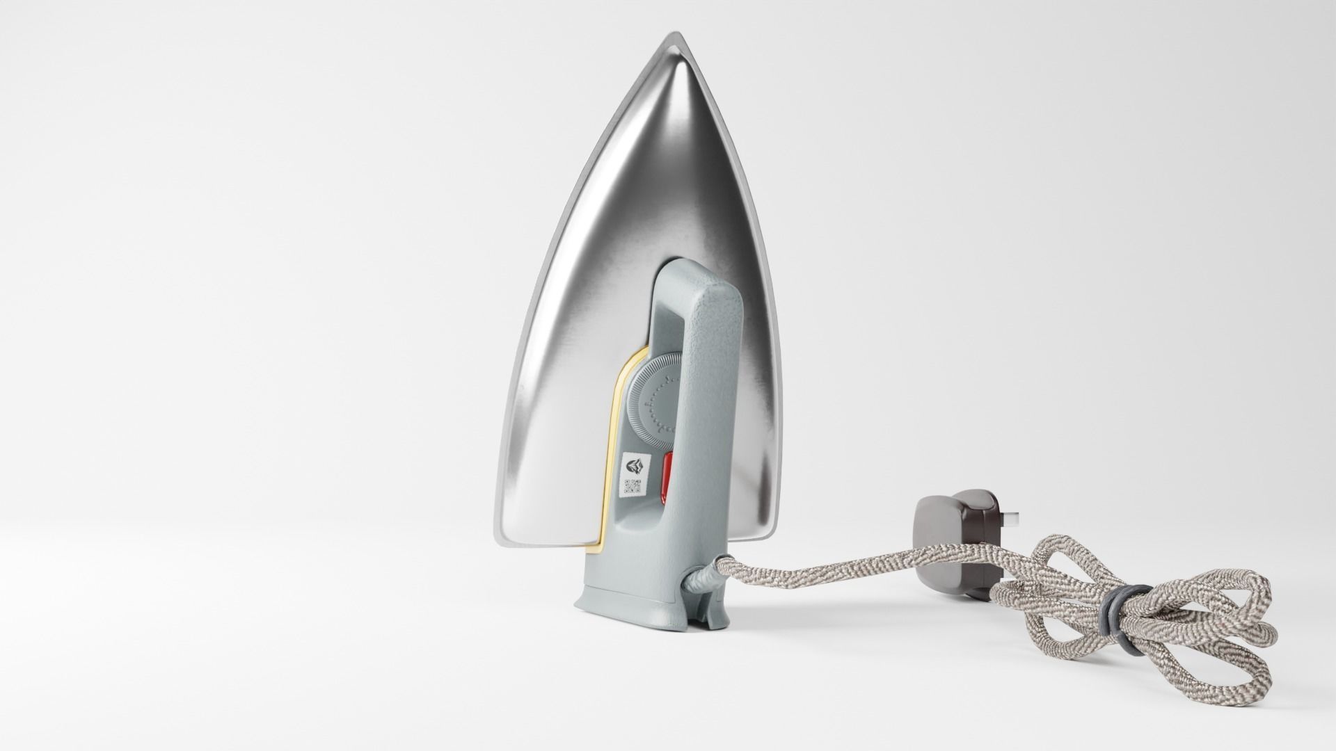 Pressing Iron Low-poly 3D model_2