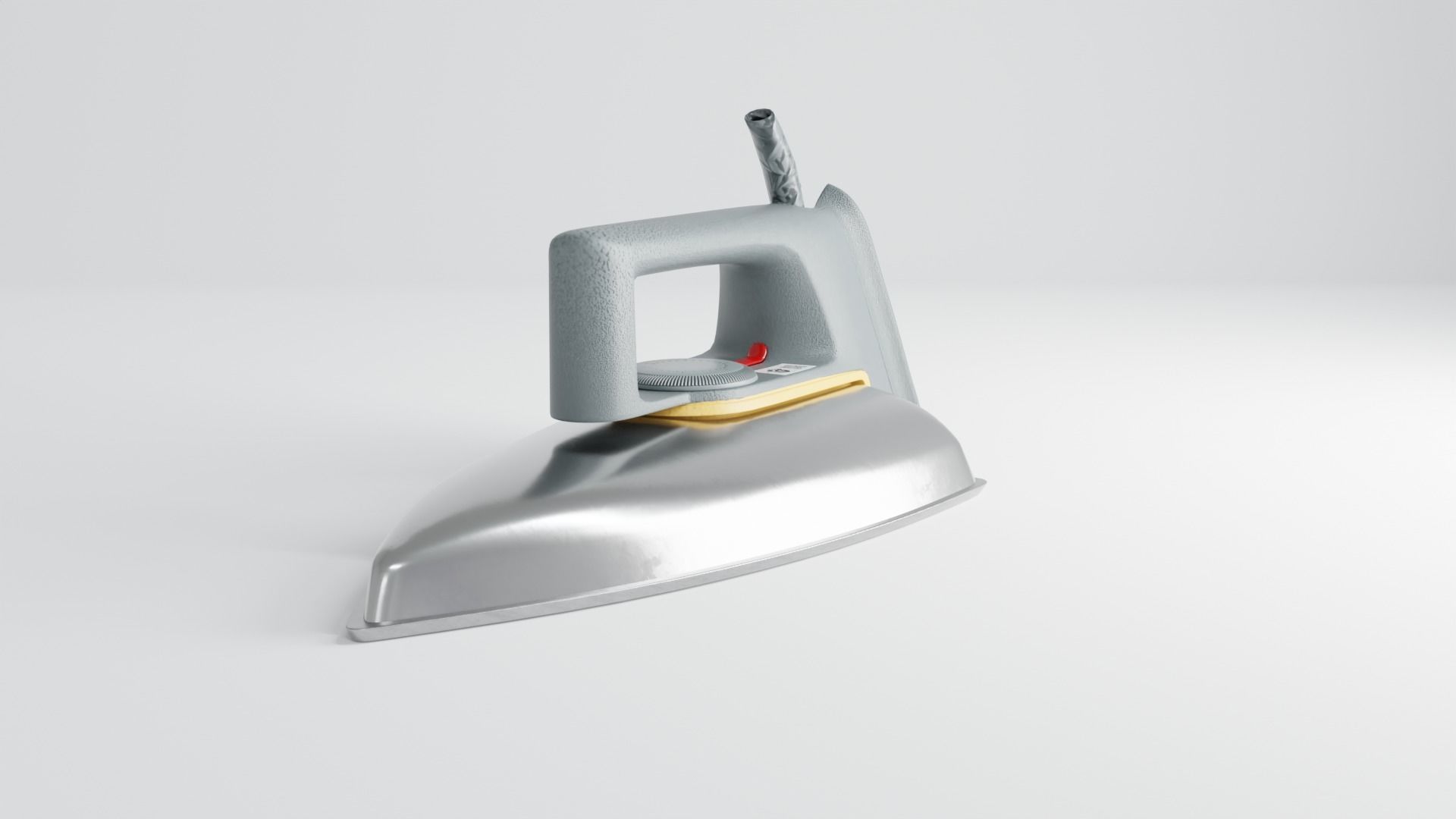 Pressing Iron Low-poly 3D model_4