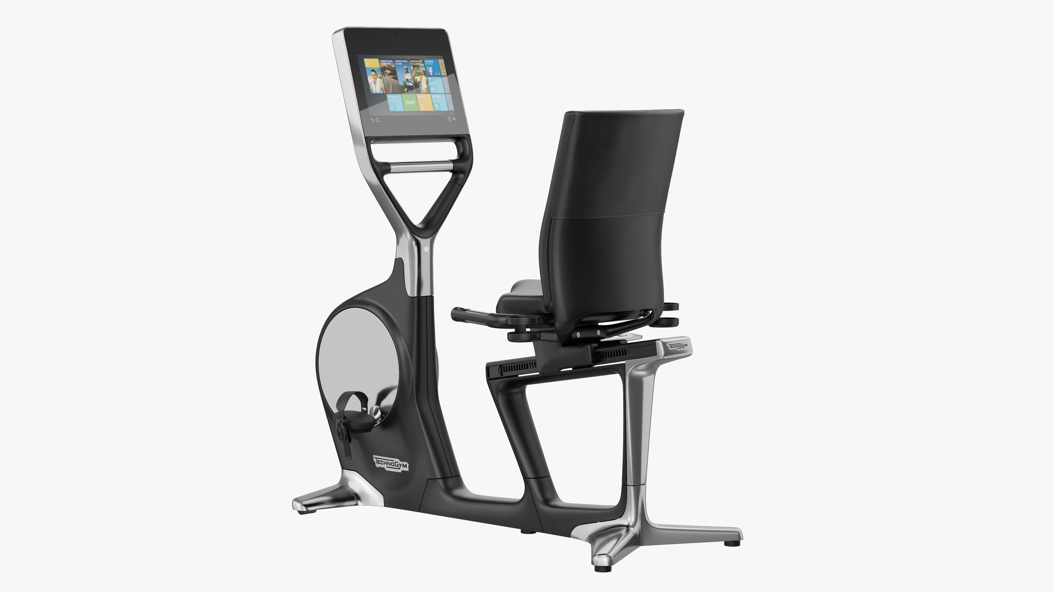 Technogym Recline Personal 3D model_2