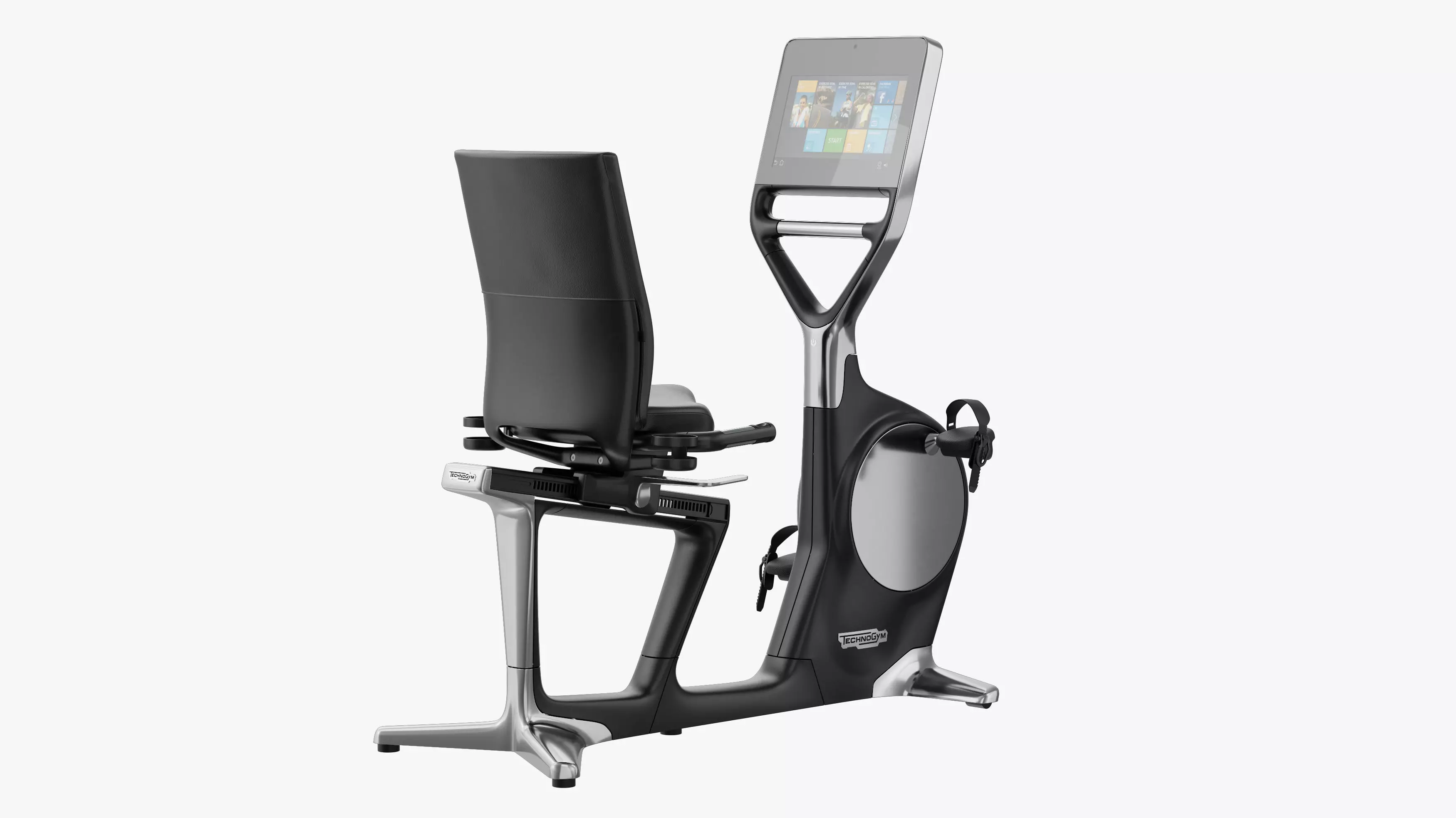 Technogym Recline Personal 3D model_0