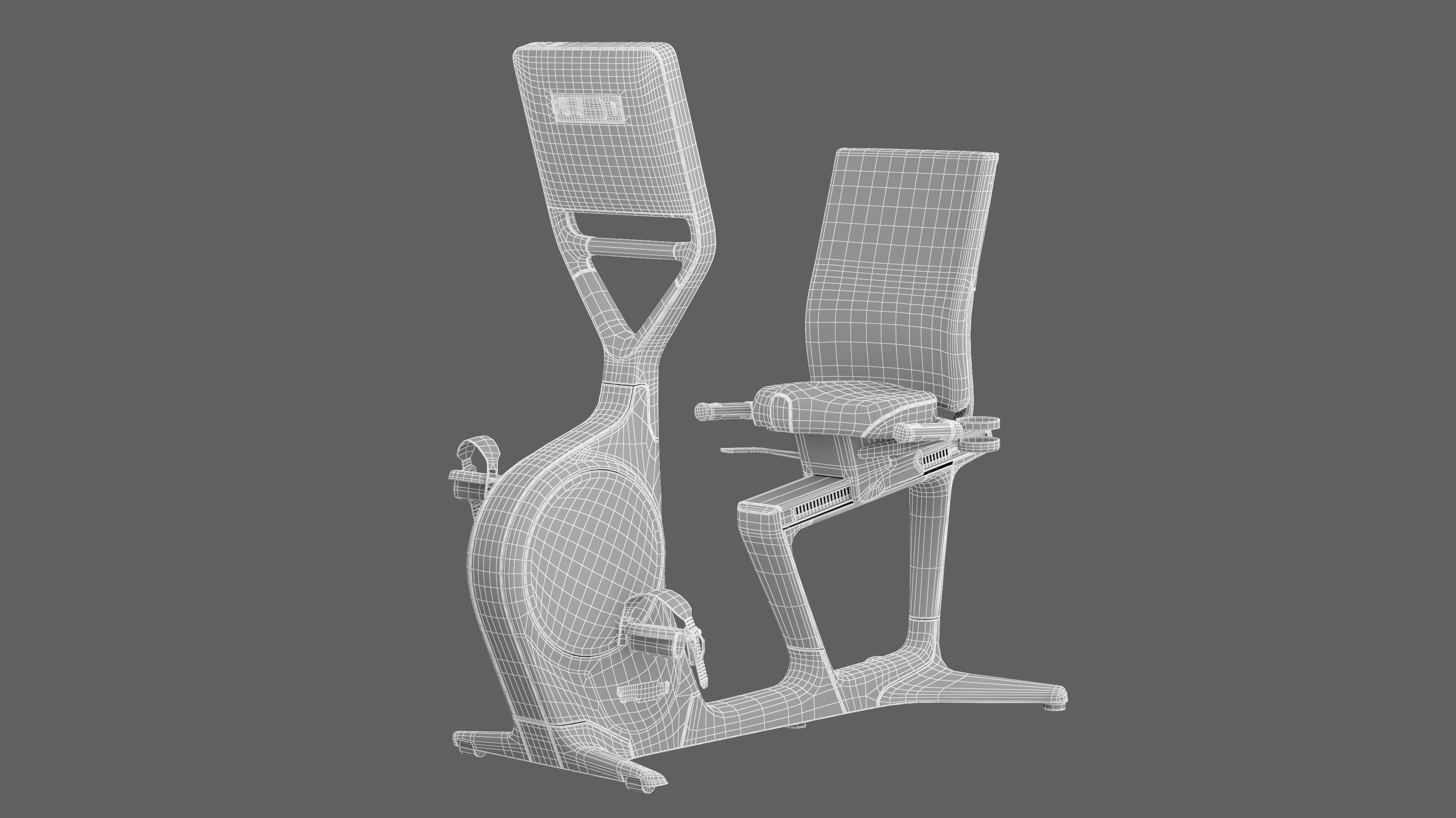 Technogym Recline Personal 3D model_13