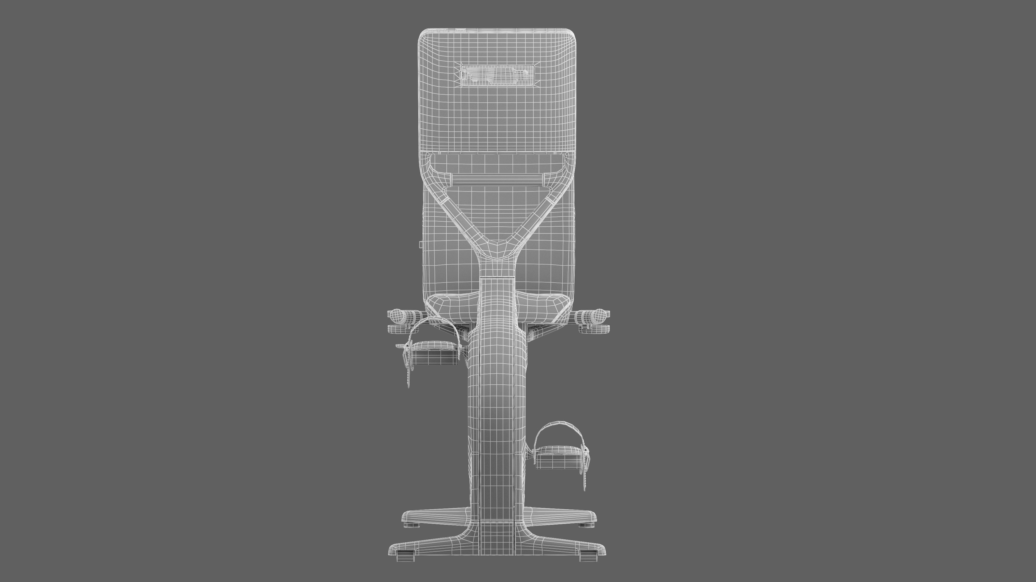 Technogym Recline Personal 3D model_14