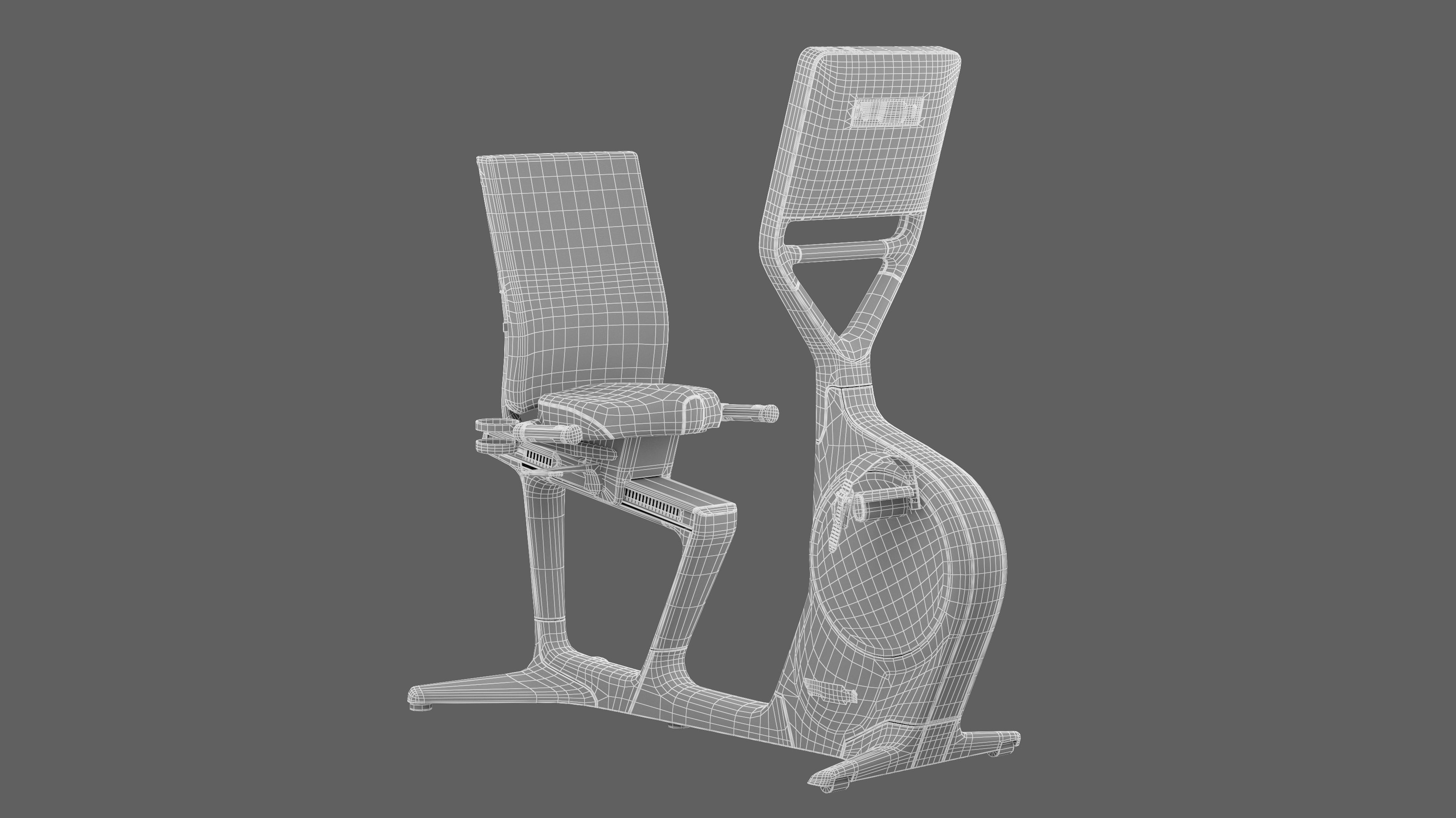 Technogym Recline Personal 3D model_15