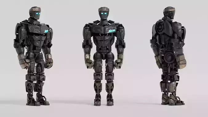 Atom Real Steel 3D model
