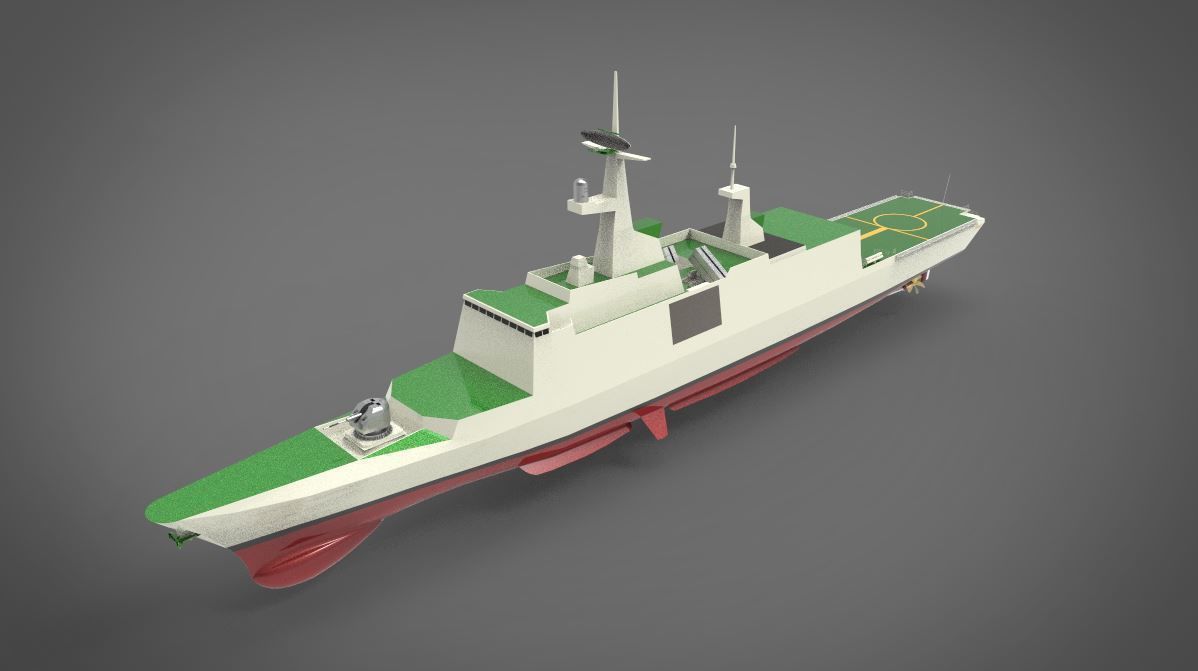 Fregat la fayette class  3D model_4