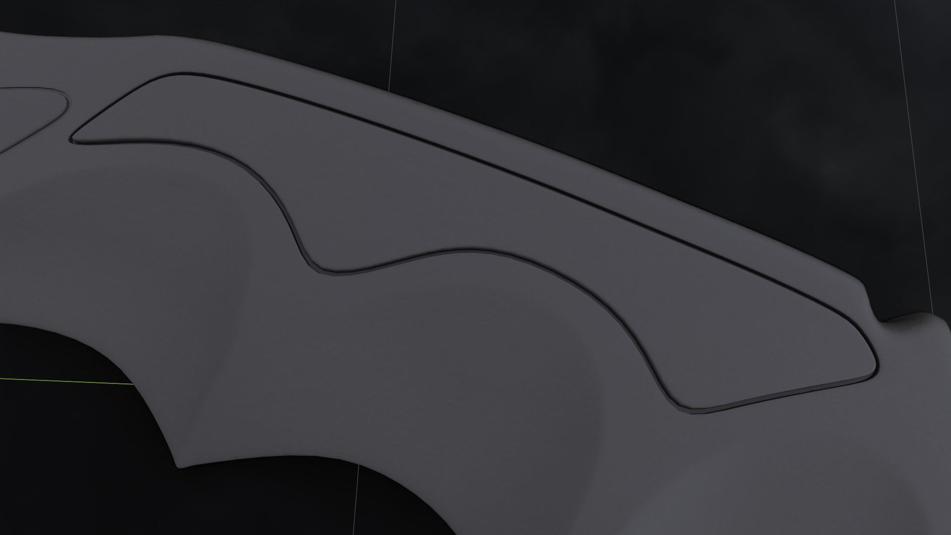 Karambit Low-poly 3D model_11