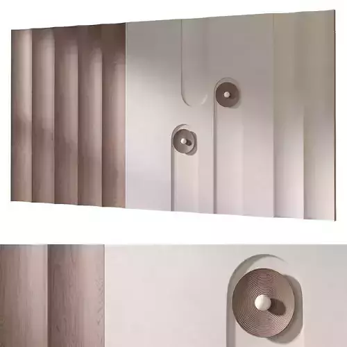 Headboard 3d Wall Panel 04