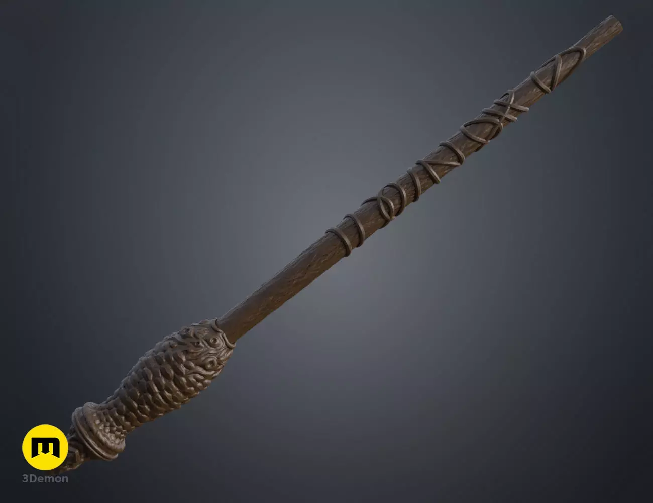 Harfang Munter wand 3D print model_0