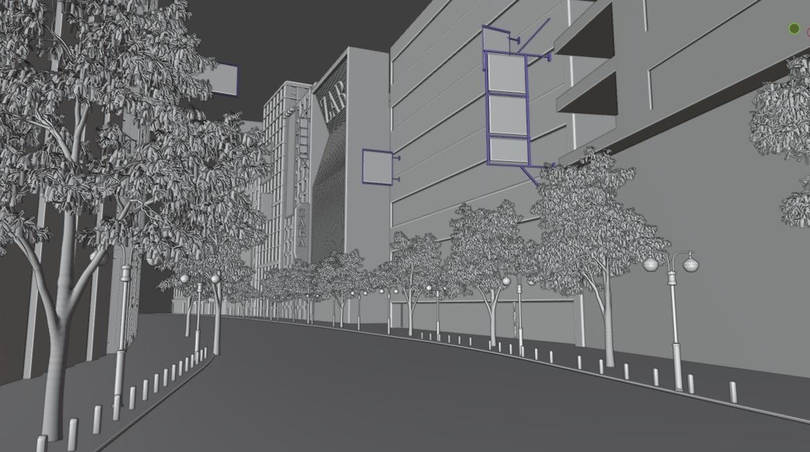 Tokyo Shibuya crossing  3D model_21
