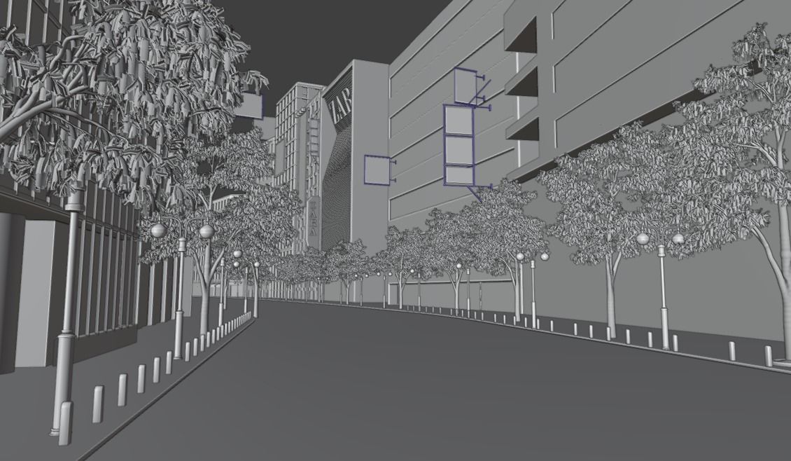 Tokyo Shibuya crossing  3D model_28