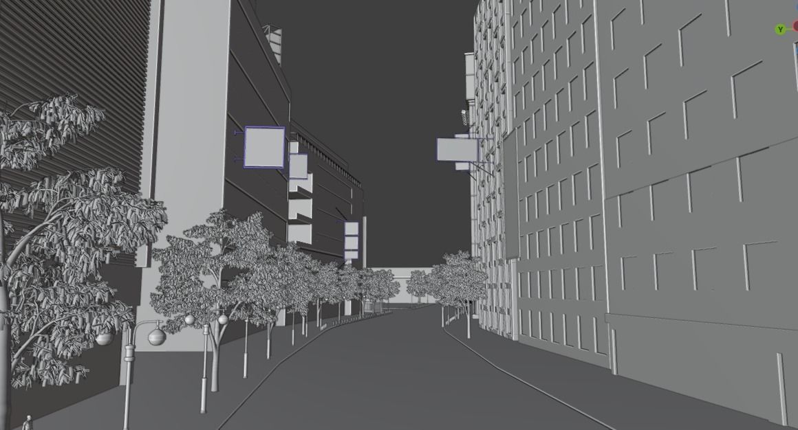 Tokyo Shibuya crossing  3D model_24